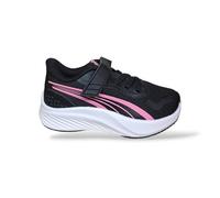 PUMA Pounce AC+ INF, Sneaker Unisex bebé, Black-Posie Pink White, 24 EU