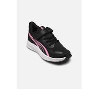 PUMA Pounce Lite AC+ PS, Sneaker, Black-Posie Pink White, 30.5 EU