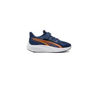 PUMA Pounce Lite AC+ PS, Sneaker, Persian Blue-Orange GLO White, 31 EU