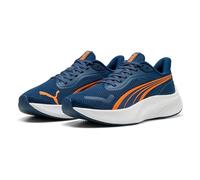 PUMA Pounce Lite JR, Sneaker, Persian Blue-Orange GLO White, 38 EU