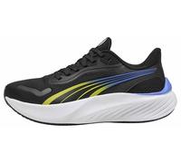Puma Pounce Lite JR - Zapatillas Deportivas, Color Negro y Lima Smash-Royal Sapphire, Talla 36, Puma Black Lime Smash Royal Sapphire, 6 UK