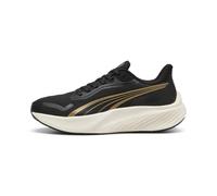 Puma - Pounce Lite, Zapatillas para Correr de Carretera Unisexo, Puma Gold-Puma Black,