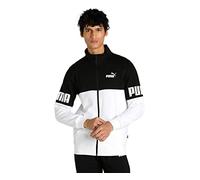Puma Power Colorblock Suit FL cl Sudadera, Hombre, Black, S