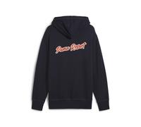 PUMA PREMIUM Essentials Relaxed Graphic Hoodie Unisex, Ropa, New Navy, XL XL