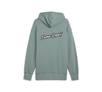 PUMA PREMIUM Essentials Relaxed Graphic Hoodie Unisex, Ropa, Verde Moon, L L