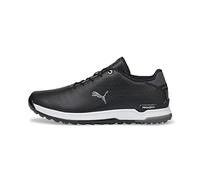 PUMA Proadapt Alphacat Leather, Zapatos de Golf Hombre, Black Silver, 40 EU