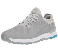 PUMA Proadapt Alphacat, Zapatos de Golf Hombre, High Rise Silver Ibiza Blue, 42.5 EU