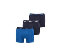 PUMA Promo 100001154 Ropa interior masculina, calzoncillos cortos, paquete de 3, -001 Combo azul, talla S