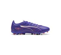 Puma Unisex Adults Ultra 5 Play MG Soccer Shoe, Lapis Lazuli-Puma White-Sunset Glow, 44 EU