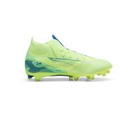 PUMA Ultra 5 Match+ FG/AG Wn's, Soccer Shoe Mujer, Fizzy Apple White-Bluemazing, 37 EU