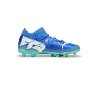 Puma Zapatillas fútbol Future 7 Match FG/AG JR - BLUEMAZING/Puma White/Electric Peppermint - 36 EU