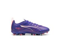 Puma Zapatillas de fútbol Ultra 5 Play MG JR Unisex Lapis Lazuli-Puma White-Sunset Glow Talla 38 EU