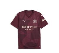 Puma Puma - Camiseta de hombre 3ª equipación Manchester City FC 2024-2025 Replica Puma. Rojo Talla S