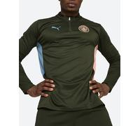 Puma Puma - Camiseta de hombre Manchester City Training 1-4 Zip Top Puma. Azul Talla S