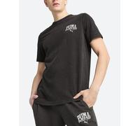 PUMA PUMA Class Washed tee, Camisetas Unisex Adulto, PUMA Black, S