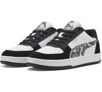 PUMA CAVEN 2.0 Snake Chic, Zapatillas Mujer, Black White Aged Silver, 37 EU