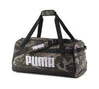 Puma Puma Challenger Duffel Bag M Bolsa Deporte, Unisex Adulto, Forest Night/Camo AOP, OSFA
