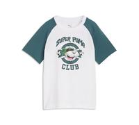 Puma, PUMA Class Graphic Camiseta, Unisex, Blanco, Talla 110