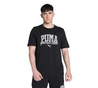 PUMA PUMA Class Graphic tee, Camisetas Unisex Adulto, PUMA Black,