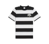 PUMA PUMA Class Stripe AOP tee, Camisetas Unisex Adulto, PUMA Black,