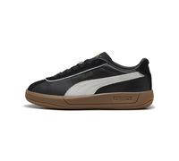PUMA Club KLASSIKA, Zapatillas Mujer, Black White Gold, 37.5 EU