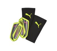Puma Espinilleras ULTRA Flex Sleeve Yellow Alert/Puma Aged Silver Unisex adulto L