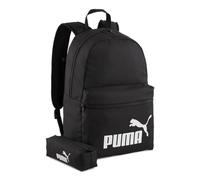 PUMA Mochila 'Phase' negro / blanco, Talla One Size