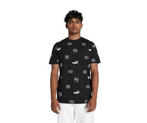 PUMA - PUMA Power AOP tee, Camisetas Unisexo, PUMA Black, 681739 L
