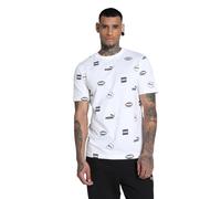 PUMA - PUMA Power AOP tee, Camisetas Unisexo, PUMA White, 681739
