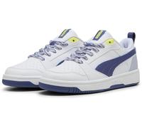 PUMA - PUMA Rebound V6 LO Flying JR, Zapatillas Unisexo, PUMA White-Blue Crystal-Cool Weather,