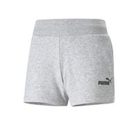 PUMA ESS 4` Sweat Shorts TR Pantalones Cortos, Mujer, Light Gray Heather, XS