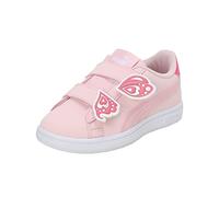 PUMA Smash V2 BFLY V PS, Zapatillas, Almond Blossom-Almond Blossom-Sunset Pink Silver, 35 EU