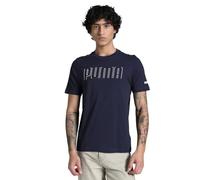 PUMA Sport Graphic tee, Camisetas Unisex Adulto, New Navy,