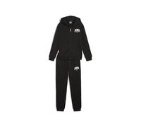 PUMA - PUMA SQUAD Full-Zip Sweat Suit FL B, Chándal Niños, PUMA Black, 683318