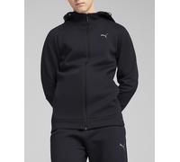 Sudadera abierta con capucha Evostripe Hombre Talla XL. Color Azul