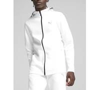 Puma Puma - Sudadera de hombre Evostripe Full-Zip Hoodie DK Puma. Blanco Talla M