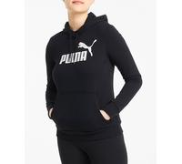 Puma Puma - Sudadera de mujer ESS Logo Hoodie TR Puma. Negro Talla S