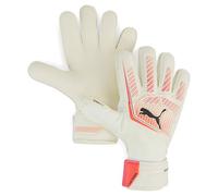 PUMA - PUMA Ultra Match Protect RC, Guantes de Portero Niños, PUMA White-Glowing Red-PUMA Black, 8-041954
