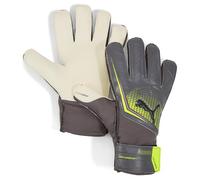 PUMA Ultra Play RC, Guantes de Portero Niños, Matte Aged Silver-Yellow Alert, 7