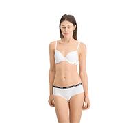 PUMA PUMA Women's Pushup Bra Sujetador, Blanco (White), 90C Mujer