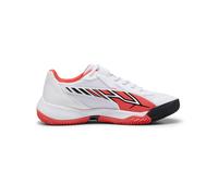Puma Puma - Zapatillas de pádel de hombre Nova Court Puma. Blanco / Rojo Talla 39