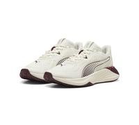 PUMA PWR Hybrid TR Wns Floral Ribbon, Cross Trainer Mujer, Blanco cálido rubí Brillante, 40 EU