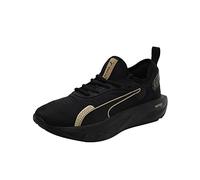 PUMA PWR XX Nitro Deco Glam Wn's, Zapatillas deportivas, Mujer, Puma Black-Puma Team Gold, 40.5 EU