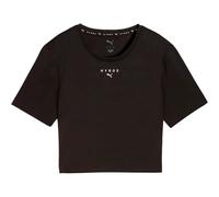 PUMA Pwrmode Crop Tee X Hyrox W - Mujer - Negro - talla L- modelo 2026