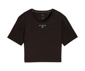 PUMA Pwrmode Crop Tee X Hyrox W - Mujer - Negro - talla L- modelo 2026