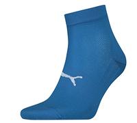 PUMA Quarter Calcetines, Azul (Blue) 98, 39-42 (Pack de 2) Unisex Adulto