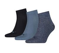 PUMA Quarter, Calcetines Unisex adulto, Azul (Denim Blue), 47/49