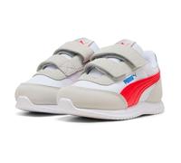 PUMA R78 LIGHTWIND V INF, Sneaker Unisex bebé, Cool Light Gray-Dark Crimson White, 24 EU