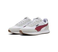 PUMA R78 LIGHTWIND, Zapatillas Unisex Adulto, Cool Light Gray-Dark Crimson White, 40.5 EU