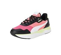 PUMA R78 Voyage, Zapatillas Mujer, Multicolor Black White/Carnation Pink, 36 EU